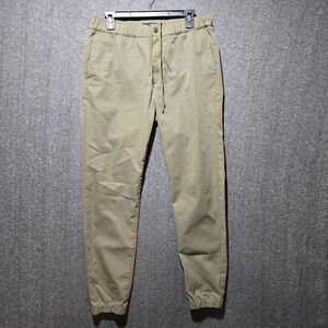 Proof‎ Pants Mens M Green Brown Performance Utility Athletic Joggers Huckberry